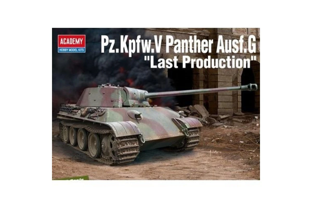 Trumpeter 13523 | Academy 1/35 German Panther Ausf. G Tank Scaled Plastic Model Kit 1 Trumpeter 13523 | Academy 1/35 German Panther Ausf. G Tank Scaled Plastic Model Kit