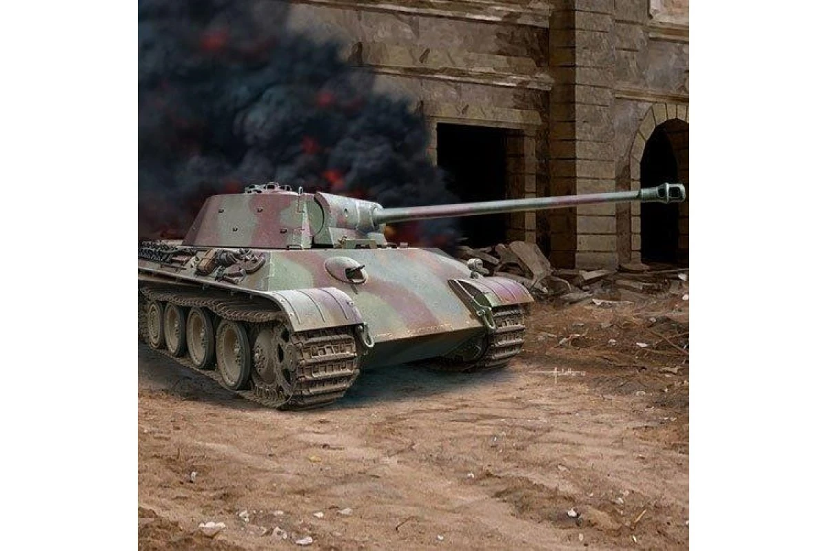 Trumpeter 13523 | Academy 1/35 German Panther Ausf. G Tank Scaled Plastic Model Kit 2 Trumpeter 13523 | Academy 1/35 German Panther Ausf. G Tank Scaled Plastic Model Kit - Image 2