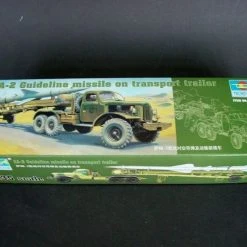 00204 | Trumpeter 1/35 SA-2 Guideline Missile W/ Transport Trailer & Truck Scaled Plastic Model Kit -Outlet Crafted Scale Store TRU 00204 54 1200x800 1