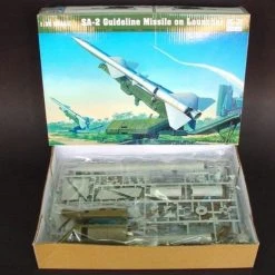00206 | Trumpeter 1/35 SA-2 Guideline Missile On Launcher Scaled Plastic Model Kit -Outlet Crafted Scale Store TRU 00206 52 1200x800 1