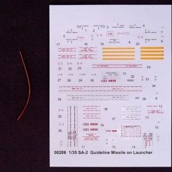 00206 | Trumpeter 1/35 SA-2 Guideline Missile On Launcher Scaled Plastic Model Kit -Outlet Crafted Scale Store TRU 00206 56 1200x800 1
