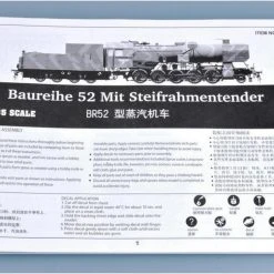 00210 | Trumpeter 1/35 Baureihe 52 Mit Steifrahmentender Locomotive Scaled Plastic Model Kit -Outlet Crafted Scale Store TRU 00210 55 1200x800 1