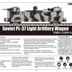 00222 | Trumpeter 1/35 Soviet PL-37 Light Artillery Wagon Armoured Train Scaled Plastic Model Kit -Outlet Crafted Scale Store TRU 00222 58 1200x800 1