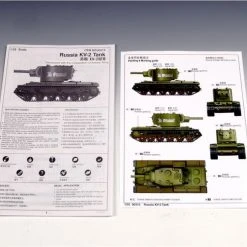 00312 | Trumpeter 1/35 Russian KV.2 Tank Scaled Plastic Model Kit -Outlet Crafted Scale Store TRU 00312 54 1200x800 1