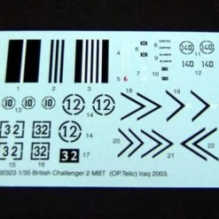 00323 | Trumpeter 1/35 British Challenger 2 (Iraq 2003) Main Battle Tank Scaled Plastic Model Kit -Outlet Crafted Scale Store TRU 00323 57 1200x800 1