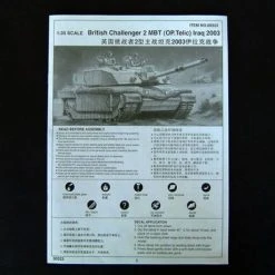 00323 | Trumpeter 1/35 British Challenger 2 (Iraq 2003) Main Battle Tank Scaled Plastic Model Kit -Outlet Crafted Scale Store TRU 00323 59 1200x800 1