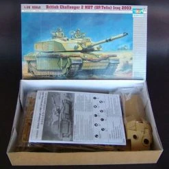 00323 | Trumpeter 1/35 British Challenger 2 (Iraq 2003) Main Battle Tank Scaled Plastic Model Kit -Outlet Crafted Scale Store TRU 00323 62 1200x800 1