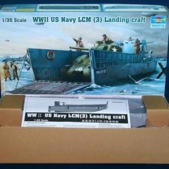 00347 | Trumpeter 1/35 USN WWII LCN 3 Vehicle Landing Craft Plastic Model Kit -Outlet Crafted Scale Store TRU 00347 56 1200x800 1
