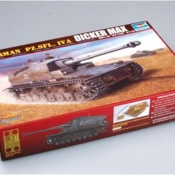 00348 | Trumpeter 1/35 German PZ.SFL.IVA Dicker Max Self-Propelled Gun Scaled Plastic Model Kit -Outlet Crafted Scale Store TRU 00348 52 1200x800 1