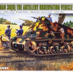 00355 | Trumpeter 1/35 German Artillery Observation 38h Vehicle Scaled Plastic Model Kit