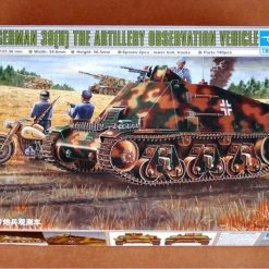 00355 | Trumpeter 1/35 German Artillery Observation 38h Vehicle Scaled Plastic Model Kit -Outlet Crafted Scale Store TRU 00355 55 1200x800 1