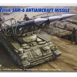 00361 | Trumpeter 1/35 Russian SAM-6 Anti-Aircraft Missile Scaled Plastic Model Kit