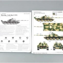 00377 | Trumpeter 1/35 Russian 1972 T-62 Tank Scaled Plastic Model Kit -Outlet Crafted Scale Store TRU 00377 62 1200x800 1