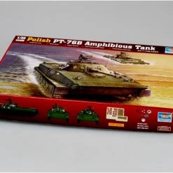 00382 | Trumpeter 1/35 Polish PT-76B Amphibious Turret Tank Scaled Plastic Model Kit -Outlet Crafted Scale Store TRU 00382 61 1200x800 1