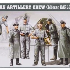 00409 | Trumpeter 1/35 German Artillery (Morser Karl) Crew Scaled Plastic Model Kit