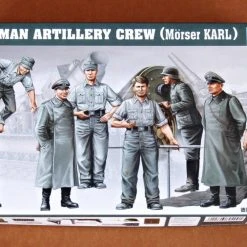 00409 | Trumpeter 1/35 German Artillery (Morser Karl) Crew Scaled Plastic Model Kit -Outlet Crafted Scale Store TRU 00409 56 1200x800 1