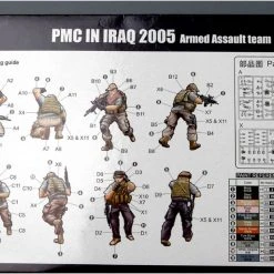 00419 | Trumpeter 1/35 Private Military Company (PMC) Assault Team In IRAQ Scaled Plastic Model Kit -Outlet Crafted Scale Store TRU 00419 52 1200x800 1