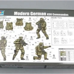 00422 | Trumpeter 1/35 German Modern KSK Commandos Scaled Plastic Model Kit -Outlet Crafted Scale Store TRU 00422 61 1200x800 1