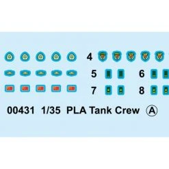 00431 | Trumpeter 1/35 PLA Tank Crew Scaled Plastic Model Kit -Outlet Crafted Scale Store TRU 00431 52 1200x800 1