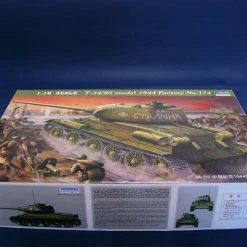 00902 | Trumpeter 1/16 Soviet 1944 T-34/85 No.183 Tank Scaled Plastic Model Kit -Outlet Crafted Scale Store TRU 00902 52 1200x800 1