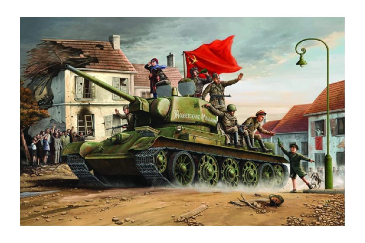 00903 | Trumpeter 1/16 1943 T-34-76 Medium Tank Scaled Plastic Model Kit 1 00903 | Trumpeter 1/16 1943 T-34-76 Medium Tank Scaled Plastic Model Kit