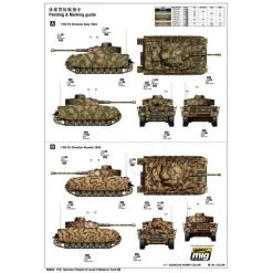 00920 | Trumpeter 1/16 German Pzkpfw IV Ausf.H Medium Tank Scaled Plastic Model Kit 11 00920 | Trumpeter 1/16 German Pzkpfw IV Ausf.H Medium Tank Scaled Plastic Model Kit -Outlet Crafted Scale Store TRU 00920 04 1200x800 1