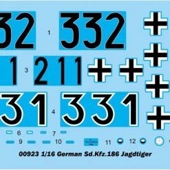 00923 | Trumpeter 1/16 German Sd.Kfz.186 Jagdtiger Tank Scaled Plastic Model Kit -Outlet Crafted Scale Store TRU 00923 02 1200x800 1