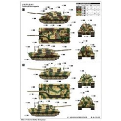 00923 | Trumpeter 1/16 German Sd.Kfz.186 Jagdtiger Tank Scaled Plastic Model Kit -Outlet Crafted Scale Store TRU 00923 04 1200x800 1