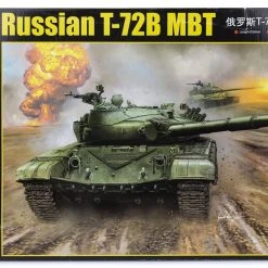 00924 | Trumpeter 1/16 Russian T-72B Main Battle Tank Scaled Plastic Model Kit