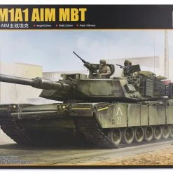 00926 | Trumpeter 1/16 U.S. Abrams M1A1 Aim Main Battle Tank Scaled Plastic Model Kit W/ Australian Decals