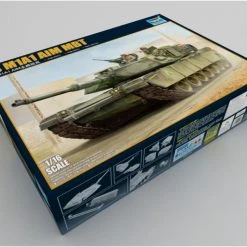 00926 | Trumpeter 1/16 U.S. Abrams M1A1 Aim Main Battle Tank Scaled Plastic Model Kit W/ Australian Decals -Outlet Crafted Scale Store TRU 00926 52 1200x800 1
