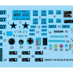 00930 | Trumpeter 1/16 U.S. M-ATV MRAP Scaled Plastic Model Kit -Outlet Crafted Scale Store TRU 00930 52 1200x800 1