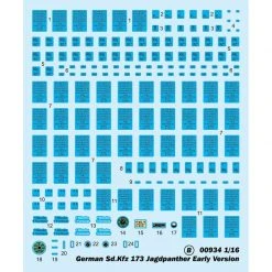 00934 | Trumpeter 1/16 German Sd.Kfz 173 Jagdpanther Early Version Scaled Plastic Model Kit 12 00934 | Trumpeter 1/16 German Sd.Kfz 173 Jagdpanther Early Version Scaled Plastic Model Kit -Outlet Crafted Scale Store TRU 00934 4 1200x800 1