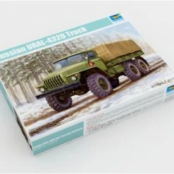 01012 | Trumpeter 1/35 Russian 6x6 URAL-4320 Truck Scaled Plastic Model Kit -Outlet Crafted Scale Store TRU 01012 52 1200x800 1