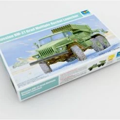 01013 | Trumpeter 1/35 Russian BM-21 Grad Multiple Rocket Launcher Truck Scaled Plastic Model Kit -Outlet Crafted Scale Store TRU 01013 52 1200x800 1
