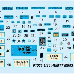 01021 | Trumpeter 1/35 HEMTT M983 Truck Scaled Plastic Model Kit -Outlet Crafted Scale Store TRU 01021 57 1200x800 1