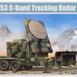 01023 | Trumpeter 1/35 MPQ-52 C-Band Tracking Radar Trailer Scaled Plastic Model Kit