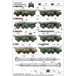 01025 | Trumpeter 1/35 Russian 9P113 TEL W/ 9M21 Of 9K52 Luna-M Short Range Artillery Truck Scaled Plastic Model Kit -Outlet Crafted Scale Store TRU 01025 53 1200x800 1