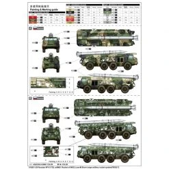 01025 | Trumpeter 1/35 Russian 9P113 TEL W/ 9M21 Of 9K52 Luna-M Short Range Artillery Truck Scaled Plastic Model Kit -Outlet Crafted Scale Store TRU 01025 56 1200x800 1