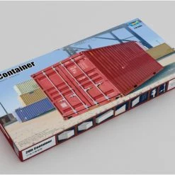 01029 | Trumpeter 1/35 20ft Shipping Container Scaled Plastic Model Kit -Outlet Crafted Scale Store TRU 01029 52 1200x800 1