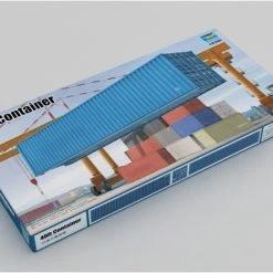 01030 | Trumpeter 1/35 40ft Shipping Container Scaled Plastic Model Kit -Outlet Crafted Scale Store TRU 01030 53 1200x800 1