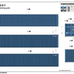 01030 | Trumpeter 1/35 40ft Shipping Container Scaled Plastic Model Kit -Outlet Crafted Scale Store TRU 01030 55 1200x800 1