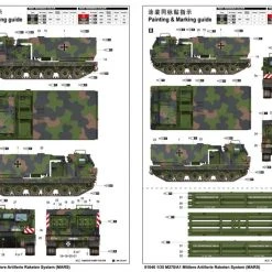 01046 | Trumpeter 1/35 Mobile Artillery Rocket System (MARS) Scaled Plastic Model Kit -Outlet Crafted Scale Store TRU 01046 53 1200x800 1