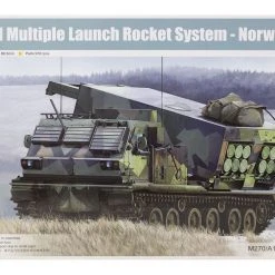01048 | Trumpeter 1/35 Norway M270/A1 Multiple Launch Rocket System Scaled Plastic Model Kit