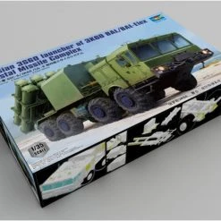 01052 | Trumpeter 1/35 Russian 3S60 Launcher Of 3K60 BAL/BAL-Elex Coastal Missile Complex Truck Scaled Plastic Model Kit