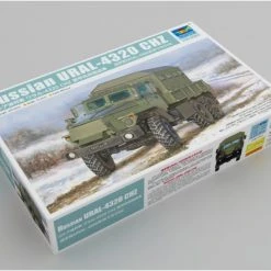 01071 | Trumpeter 1/35 Russian URAL-4320 CHZ Truck Scaled Plastic Model Kit -Outlet Crafted Scale Store TRU 01071 03 1200x800 1
