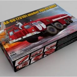 01074 | Trumpeter 1/35 AA-60 (73100) Model 160.01 Aircraft Rescue & Fire Fighting Truck Scaled Plastic Model Kit