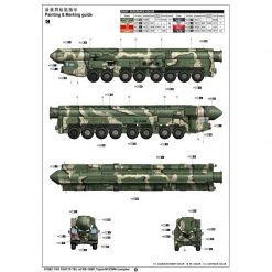 01082 | Trumpeter 1/35 15U175 TEL Of RS-12M1 Topol-M ICBM Scaled Plastic Model Kit -Outlet Crafted Scale Store TRU 01082 02 1200x800 1