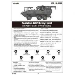 01506 | Trumpeter 1/35 Canadian Husky 6x6 AVGP (Improved Version) Armoured Vehical Scaled Plastic Model Kit -Outlet Crafted Scale Store TRU 01506 04 1200x800 1