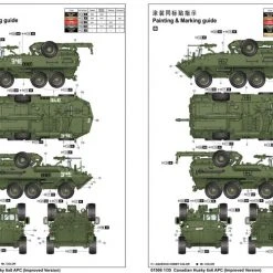 01506 | Trumpeter 1/35 Canadian Husky 6x6 AVGP (Improved Version) Armoured Vehical Scaled Plastic Model Kit -Outlet Crafted Scale Store TRU 01506 10 1200x800 1